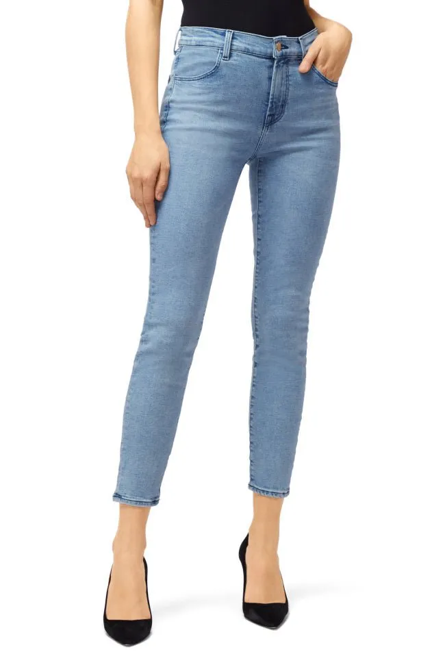 Panhandle Slim jeans femminili con vita alta a coste.