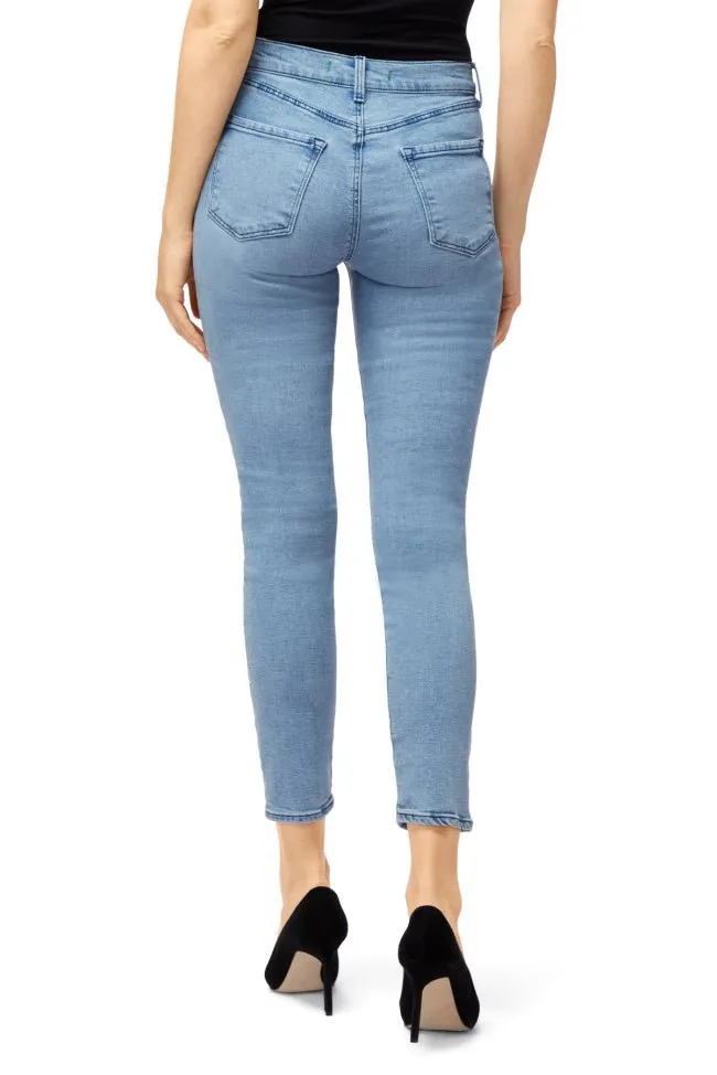 Panhandle Slim jeans femminili con vita alta a coste.