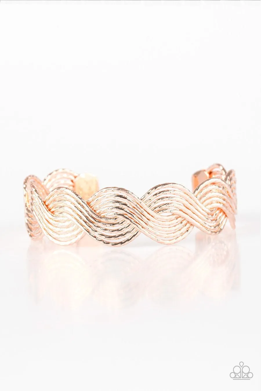 Gold Braided Cuff Bracelet