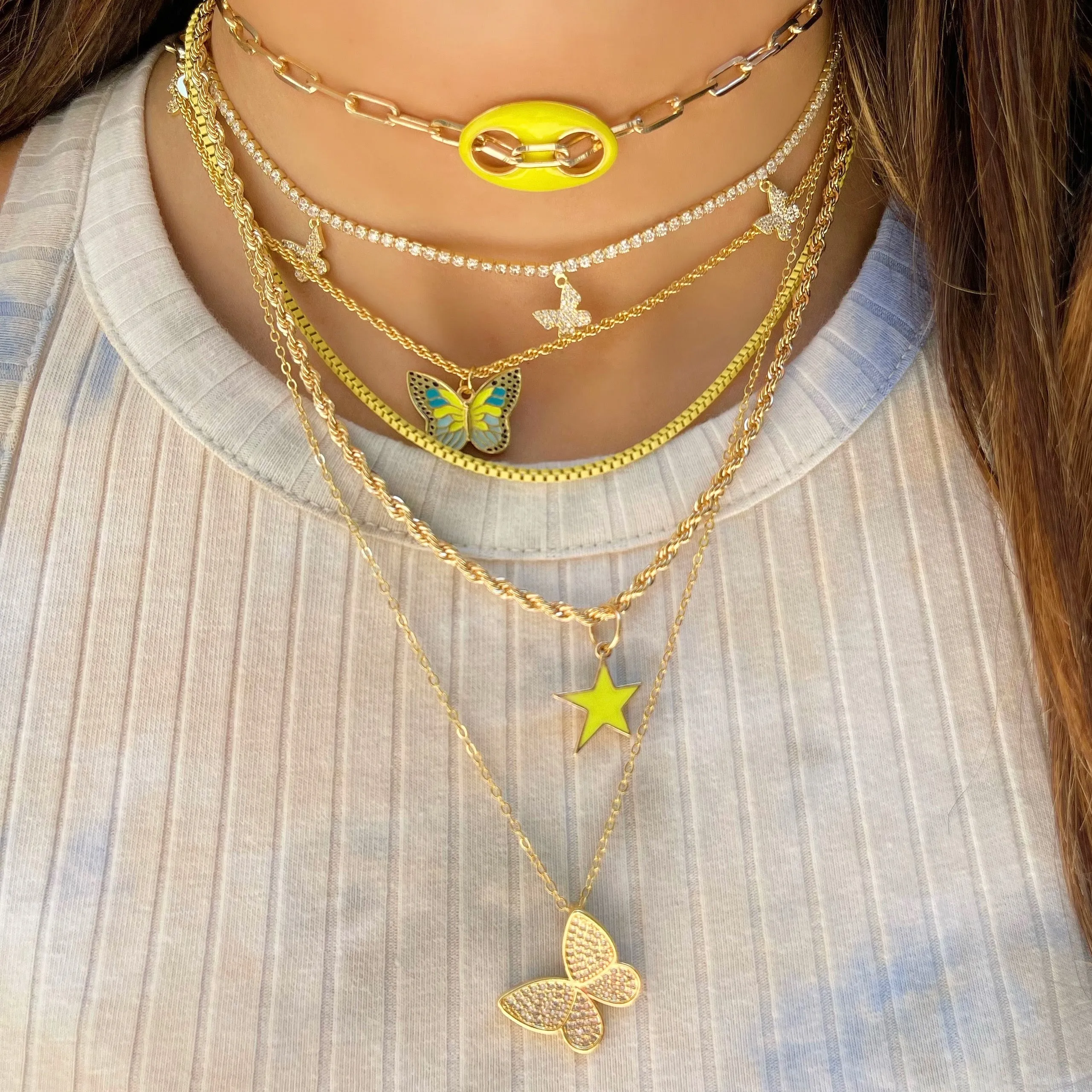 Paperclip Necklaces