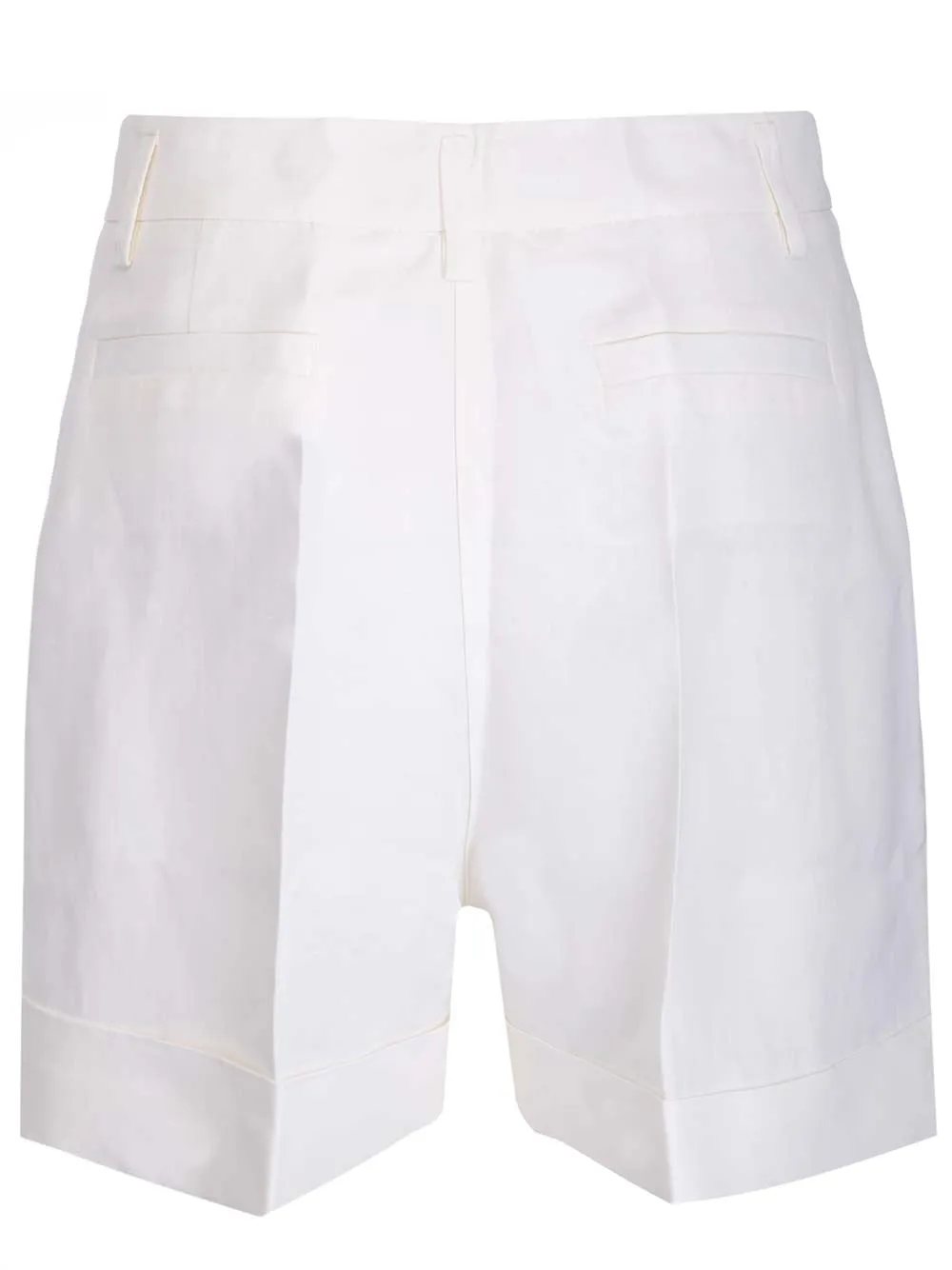 P.A.R.O.S.H. Pleated Turn-Up Shorts