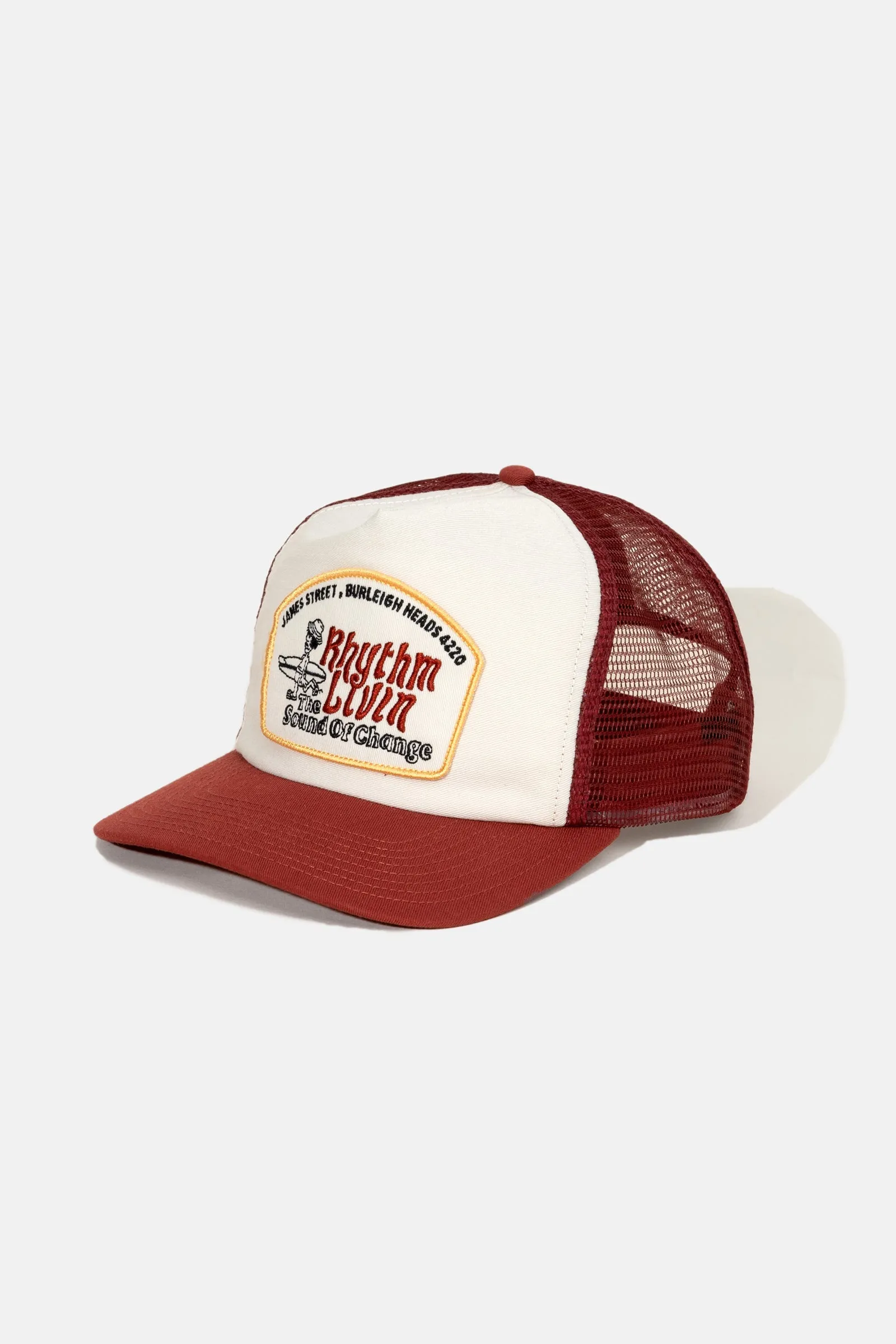 Red Pathway Trucker Cap