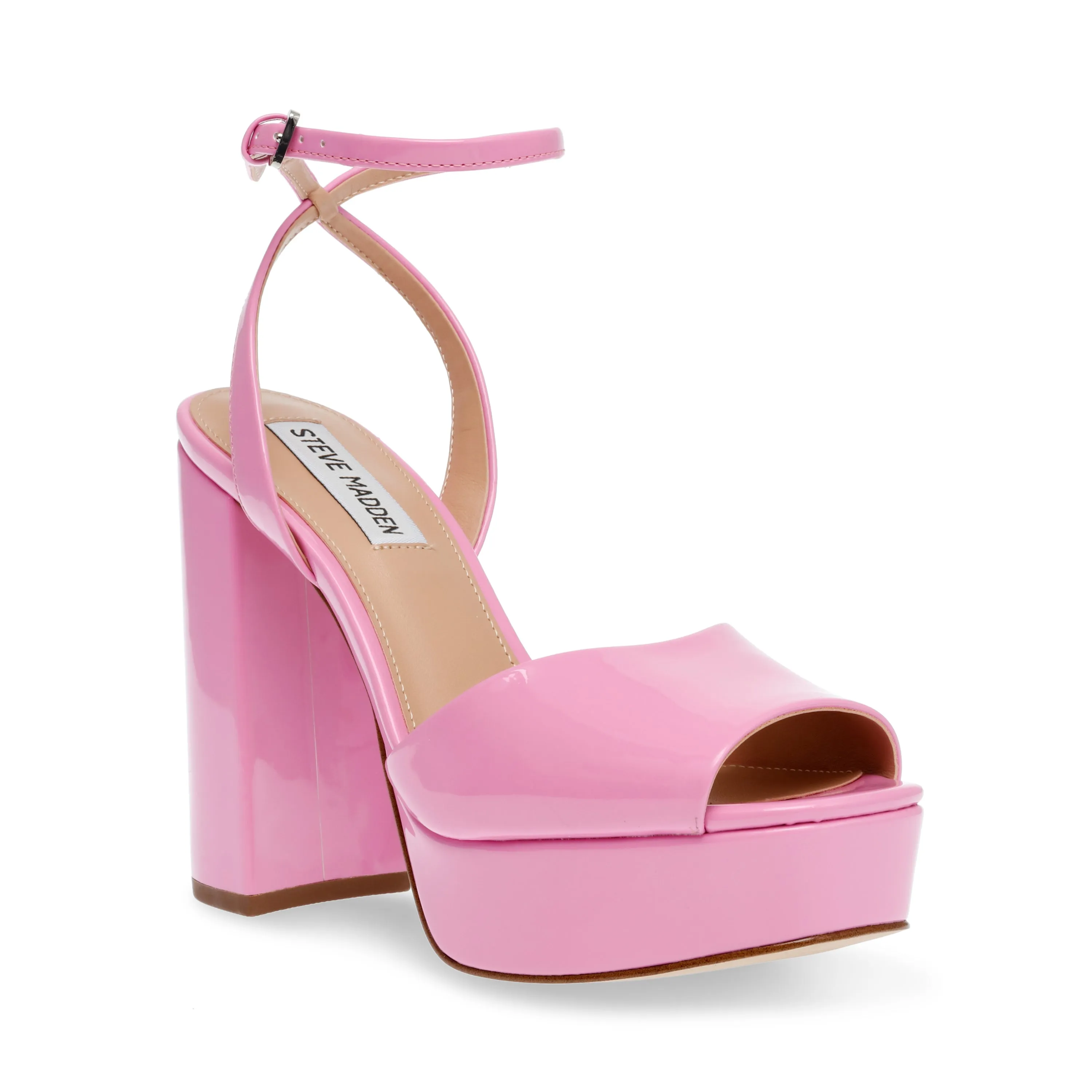 Pink Patent Lourdes Sandal