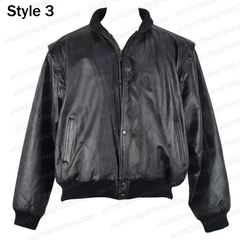 Hard Rock Cafe Bomber Leather Jacket