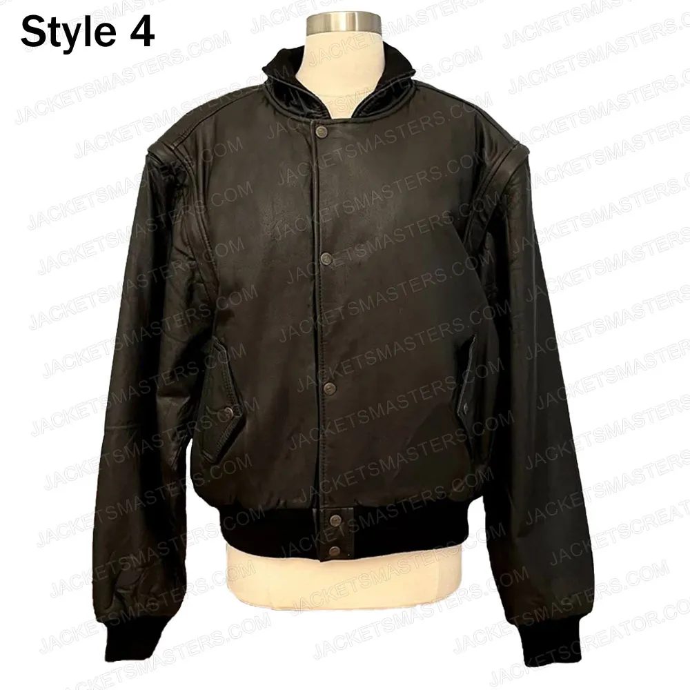 Hard Rock Cafe Bomber Leather Jacket