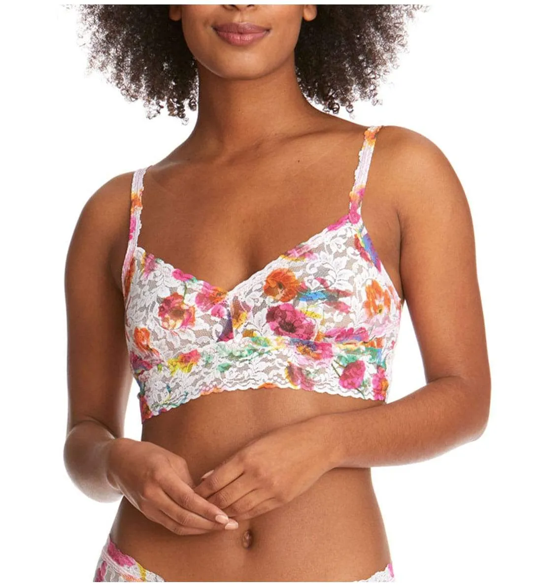 Floral Reflections Hanky Panky Bralette