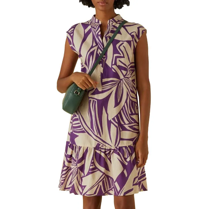 Purple Leaf Dress