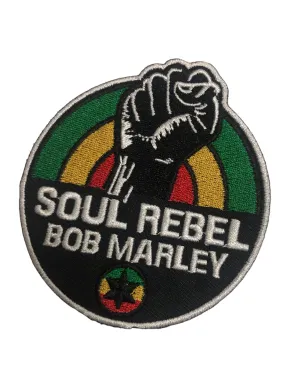 Bob Marley Soul Power Woven Patch