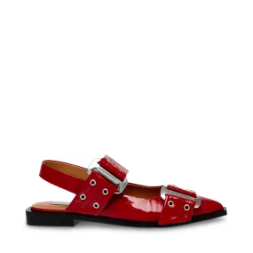 Red Patent Grand Ave Sandals