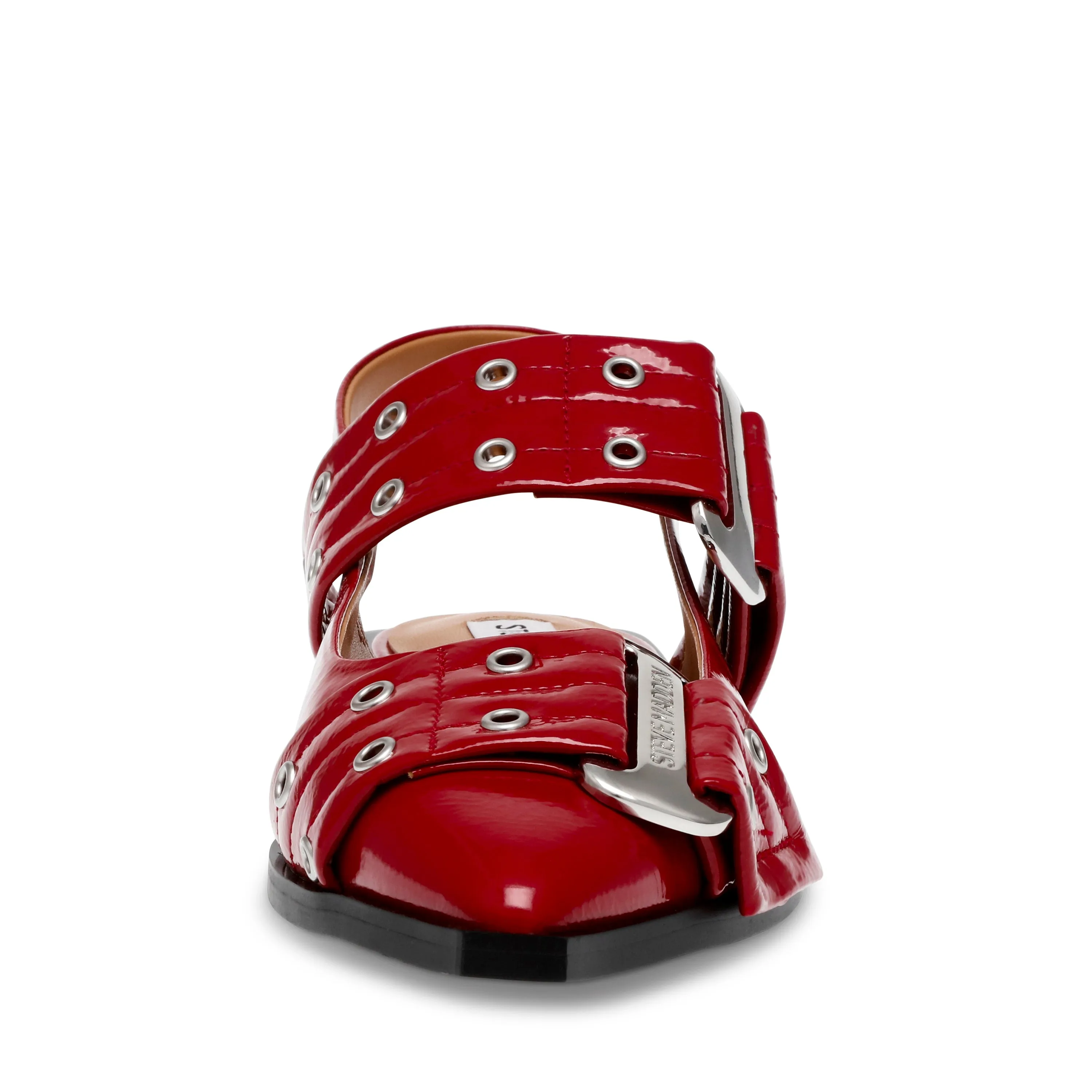 Red Patent Grand Ave Sandals