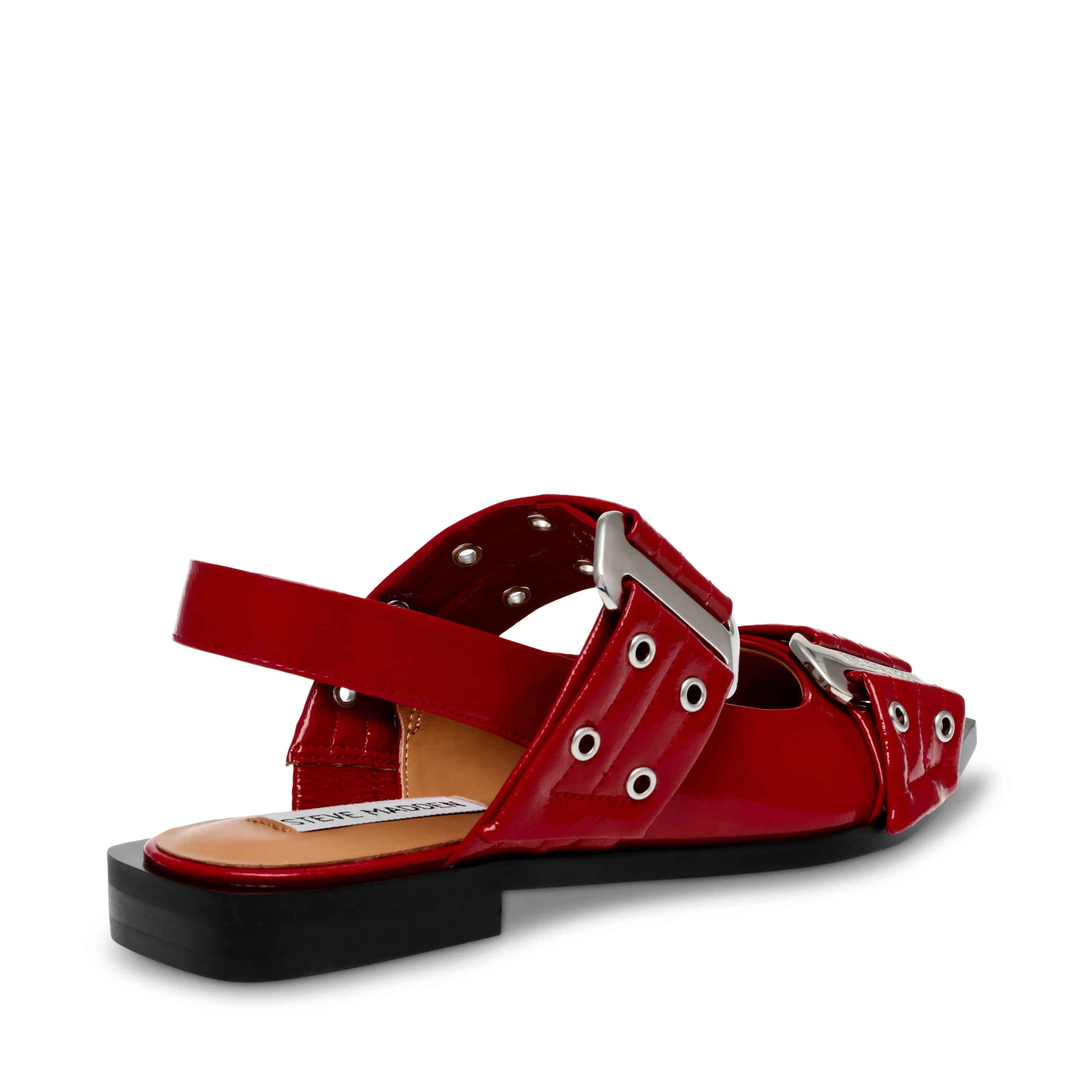 Red Patent Grand Ave Sandals