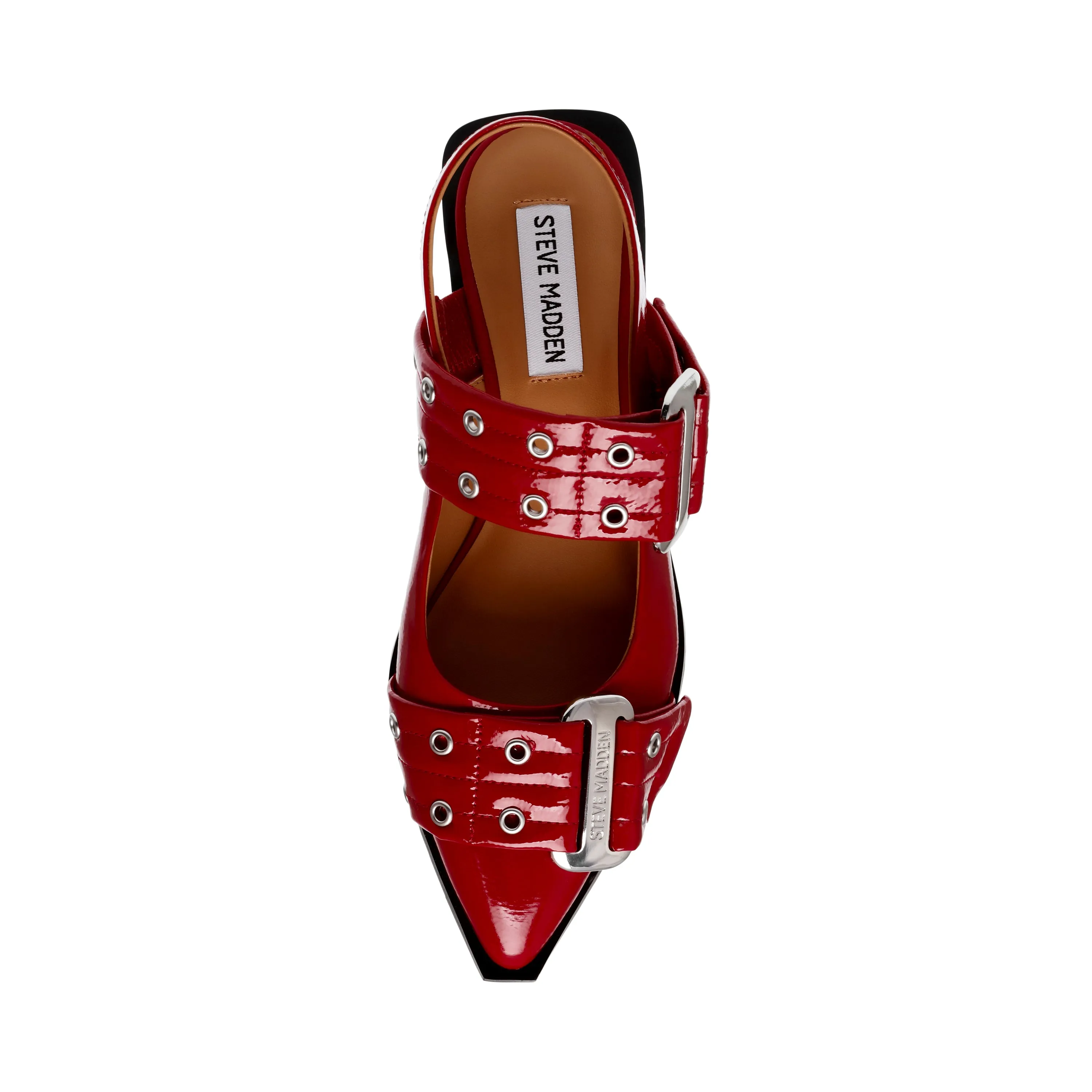 Red Patent Grand Ave Sandals