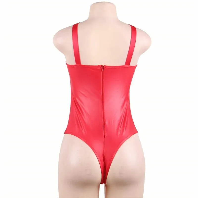 Tatiana Red Bodysuit