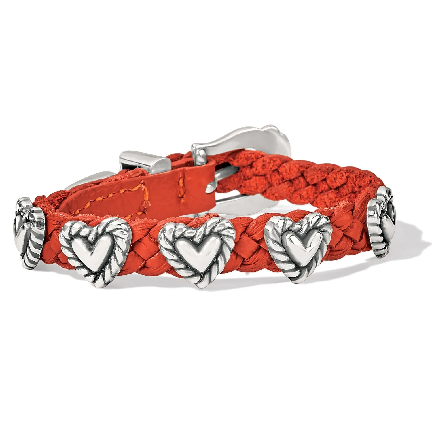 Braid Bandit Bracelet with Roped Heart Detail