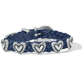 Braid Bandit Bracelet with Roped Heart Detail