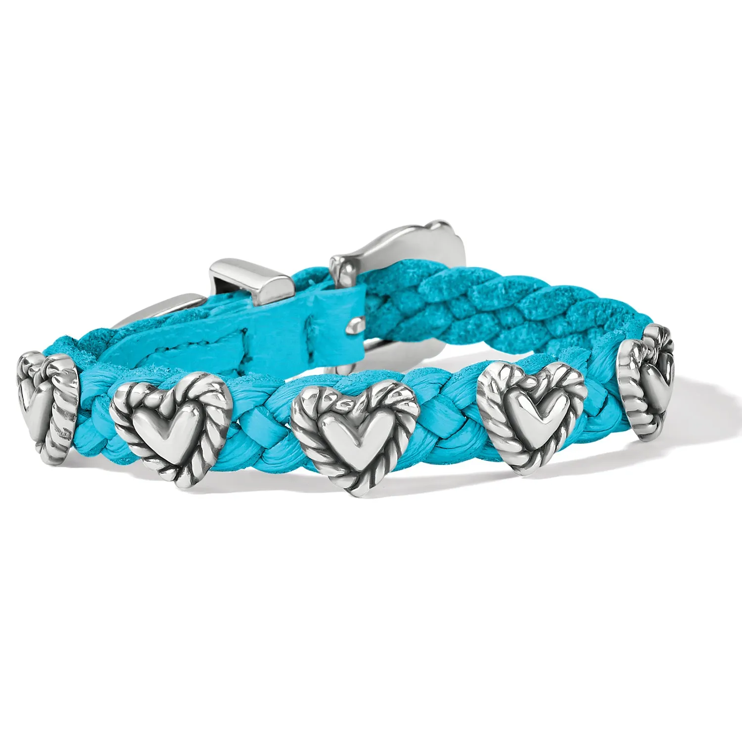 Braid Bandit Bracelet with Roped Heart Detail