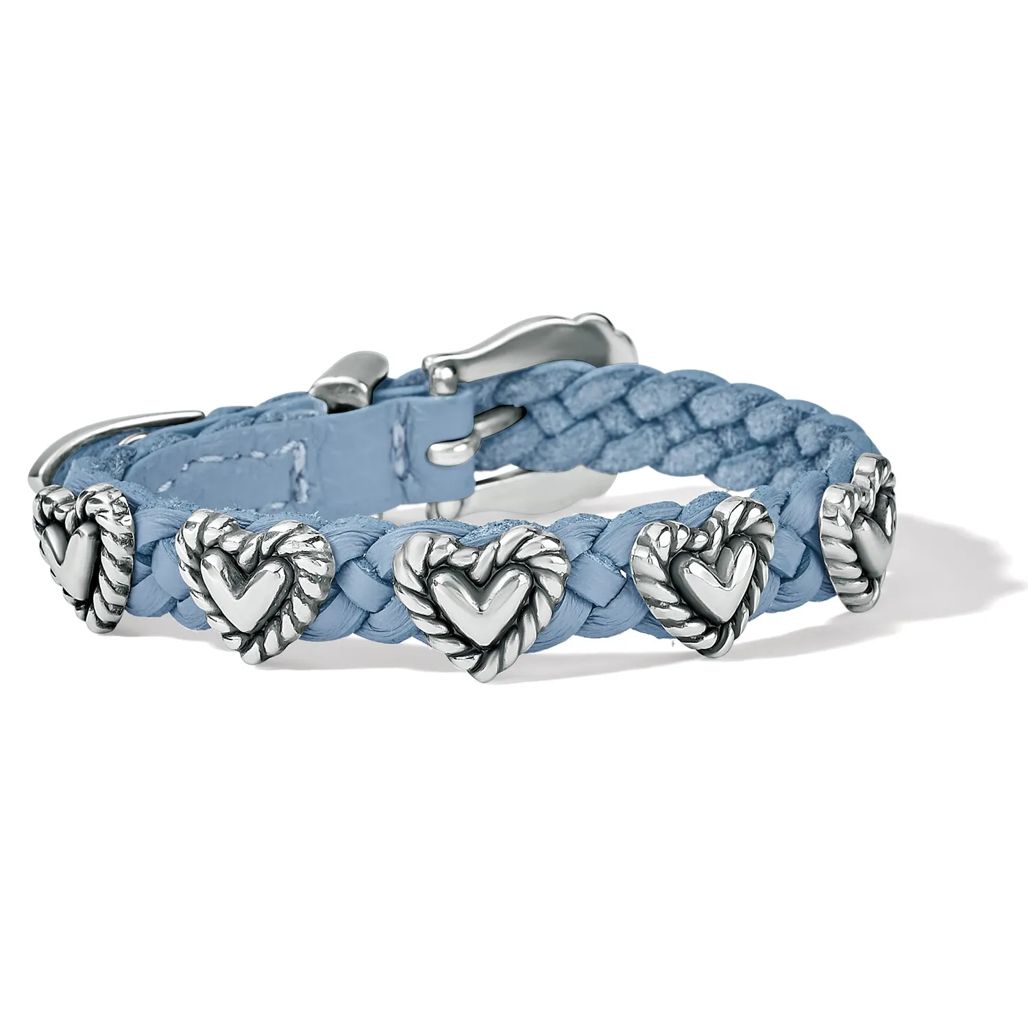 Braid Bandit Bracelet with Roped Heart Detail