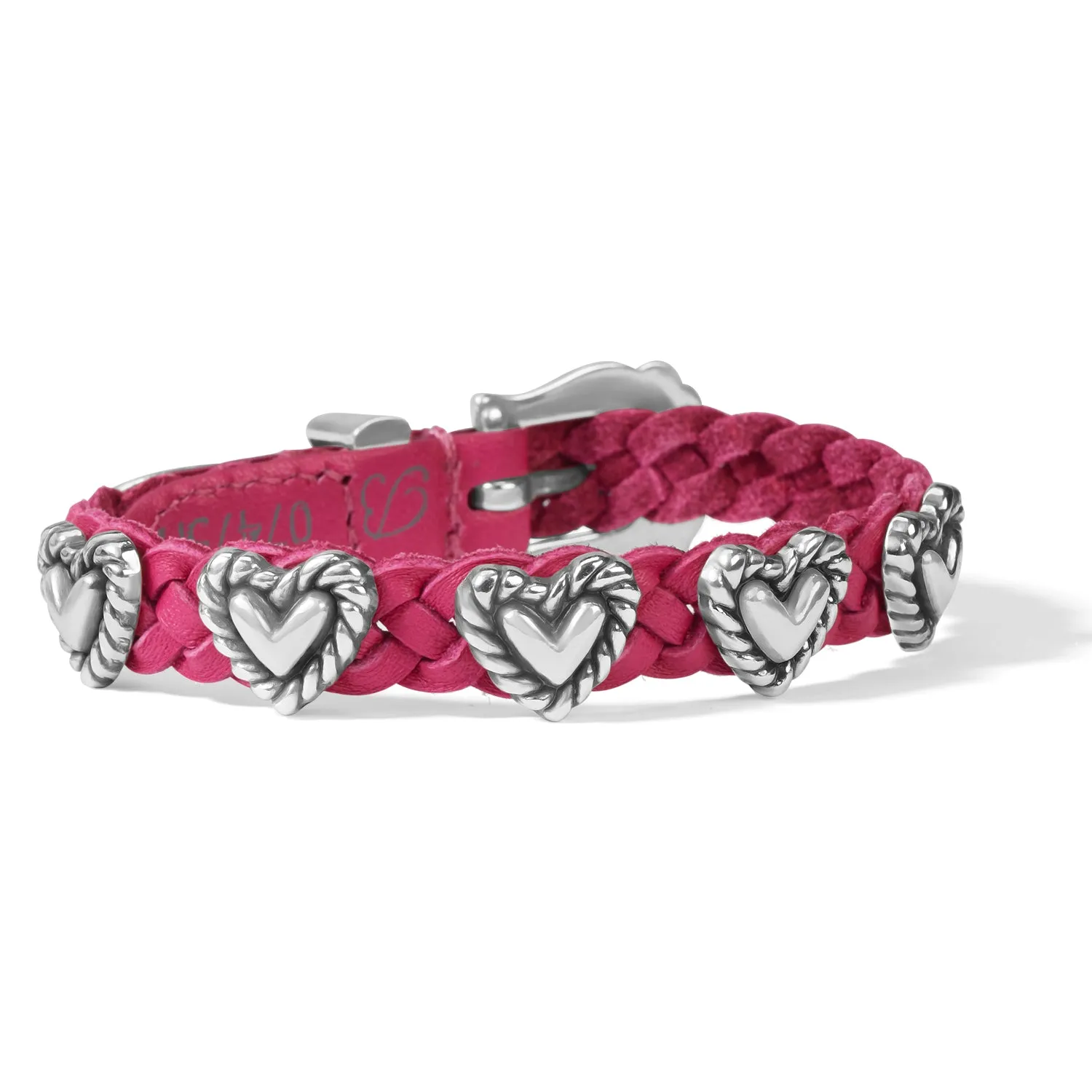 Braid Bandit Bracelet with Roped Heart Detail