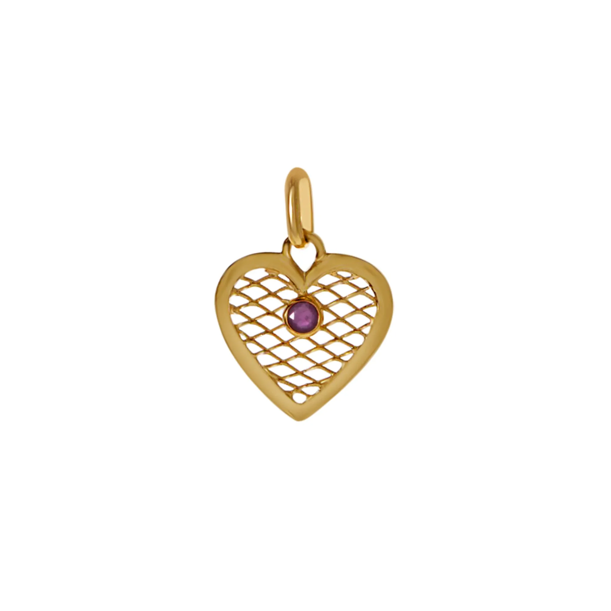 Ruby Lattice Heart