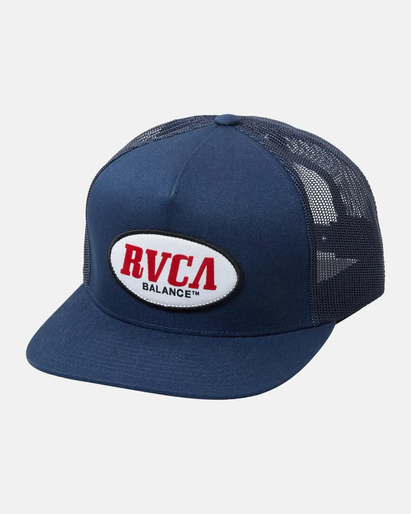 RVCA Basecamp Navy Trucker Hat