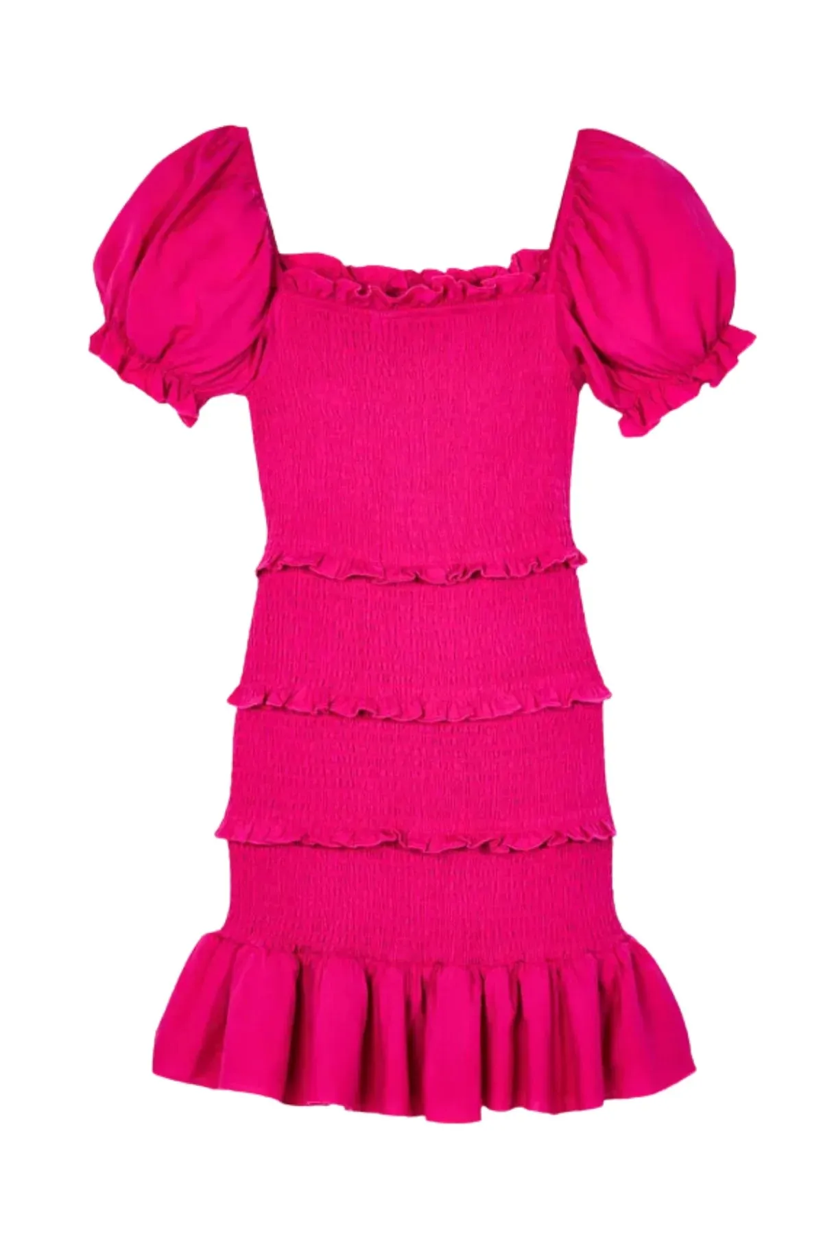 Shocking Pink Laila Dress