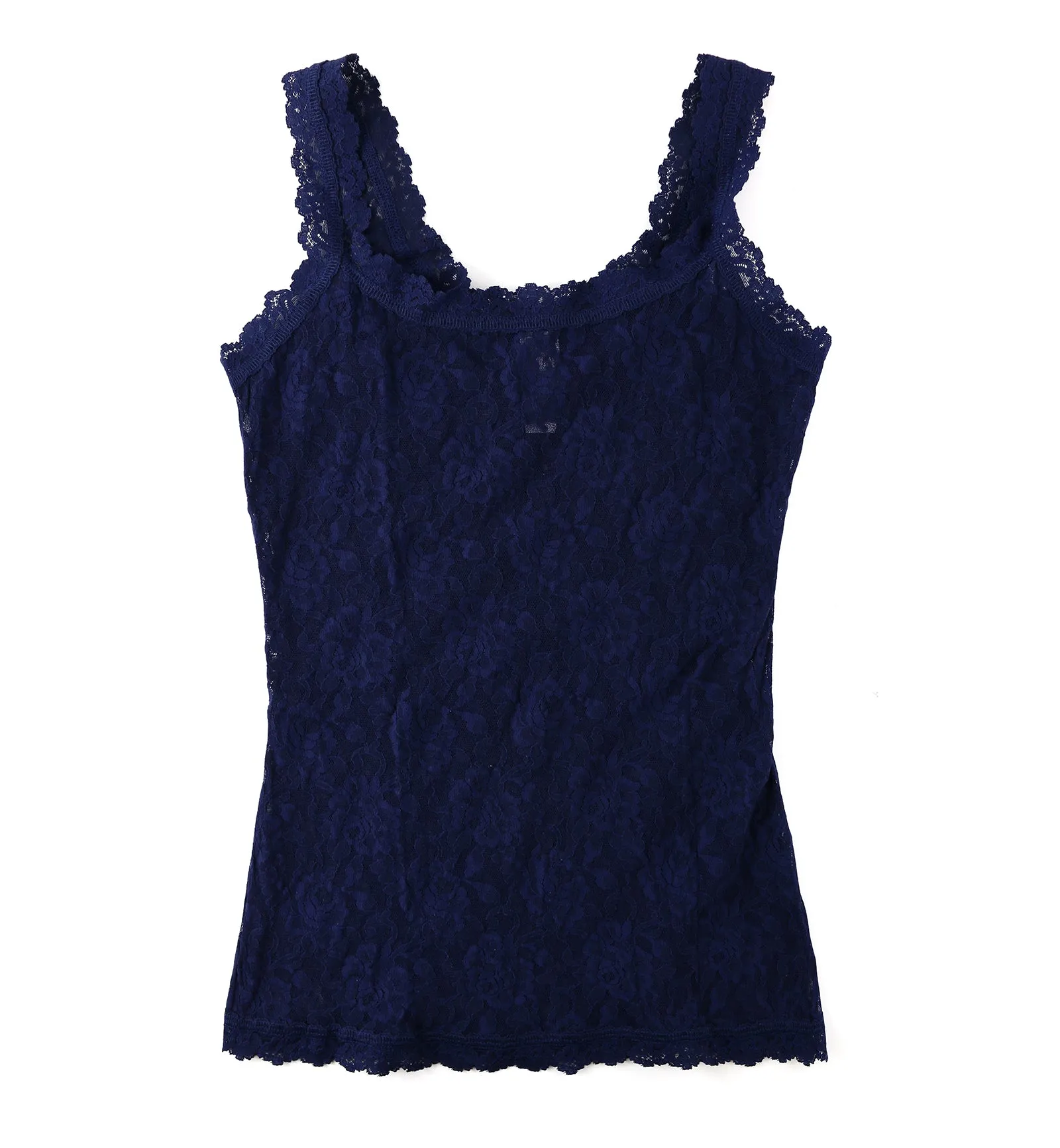 Signature Lace Unlined Camisole in Navy