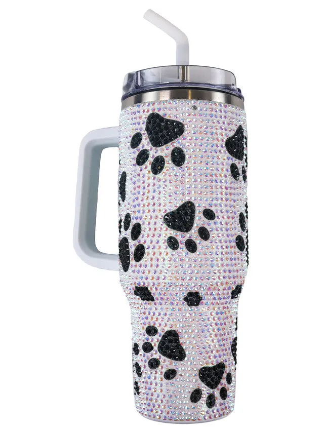 40 Ounce Sequin Tumbler in 4 Simply Southern Styles