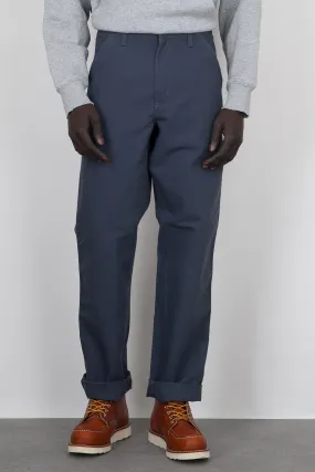 Men's Carhartt Wip Single Knee Pants in Avio Blue