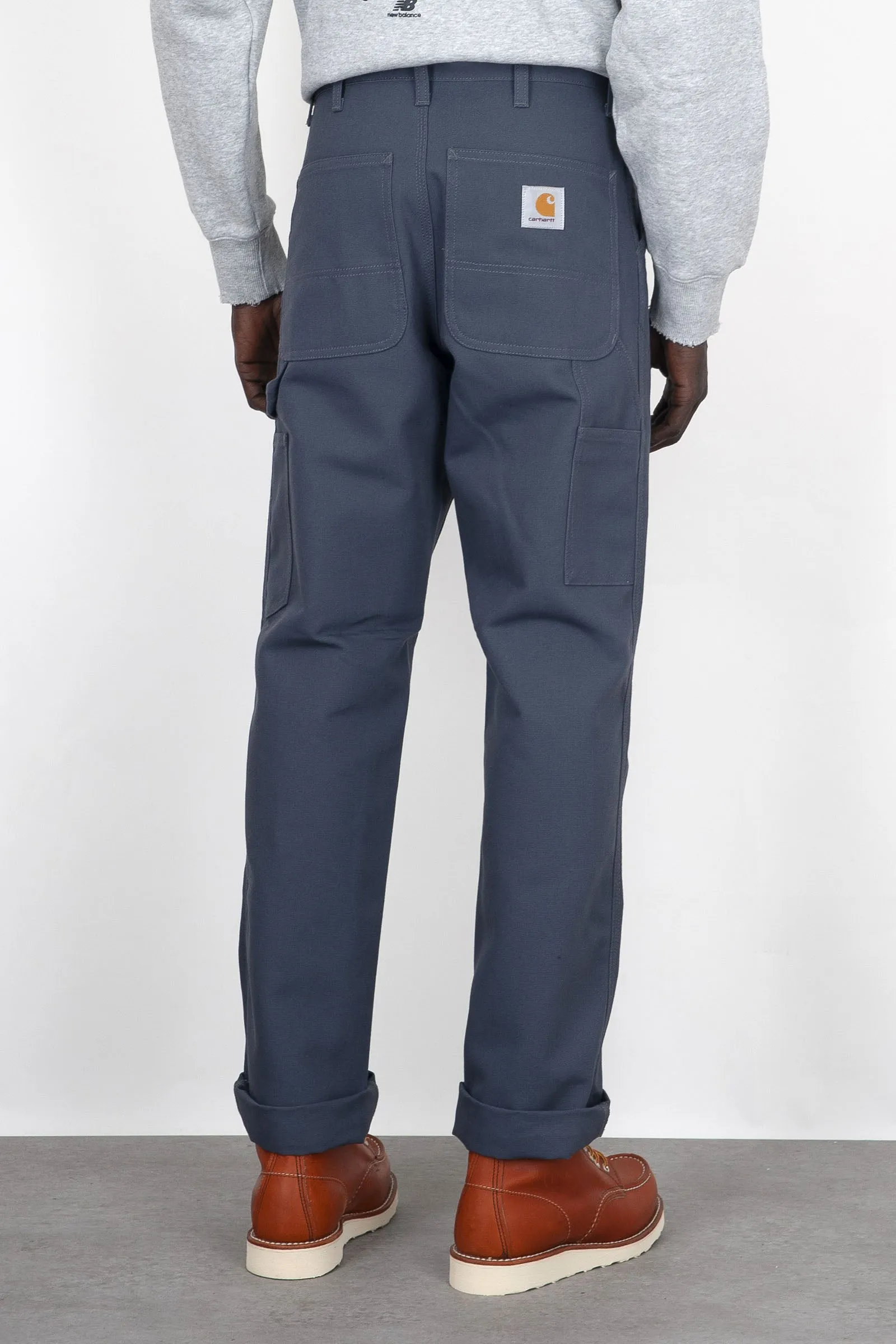 Men's Carhartt Wip Single Knee Pants in Avio Blue