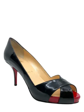 Christian Louboutin Size 7 Patent Shelly 90 Pumps