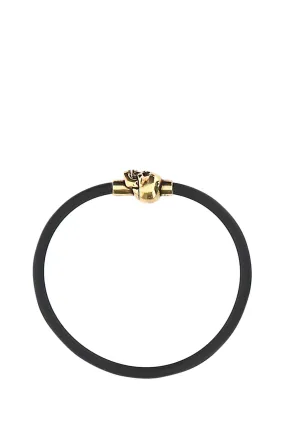 Alexander McQueen Bracelet with Skull Embellishment