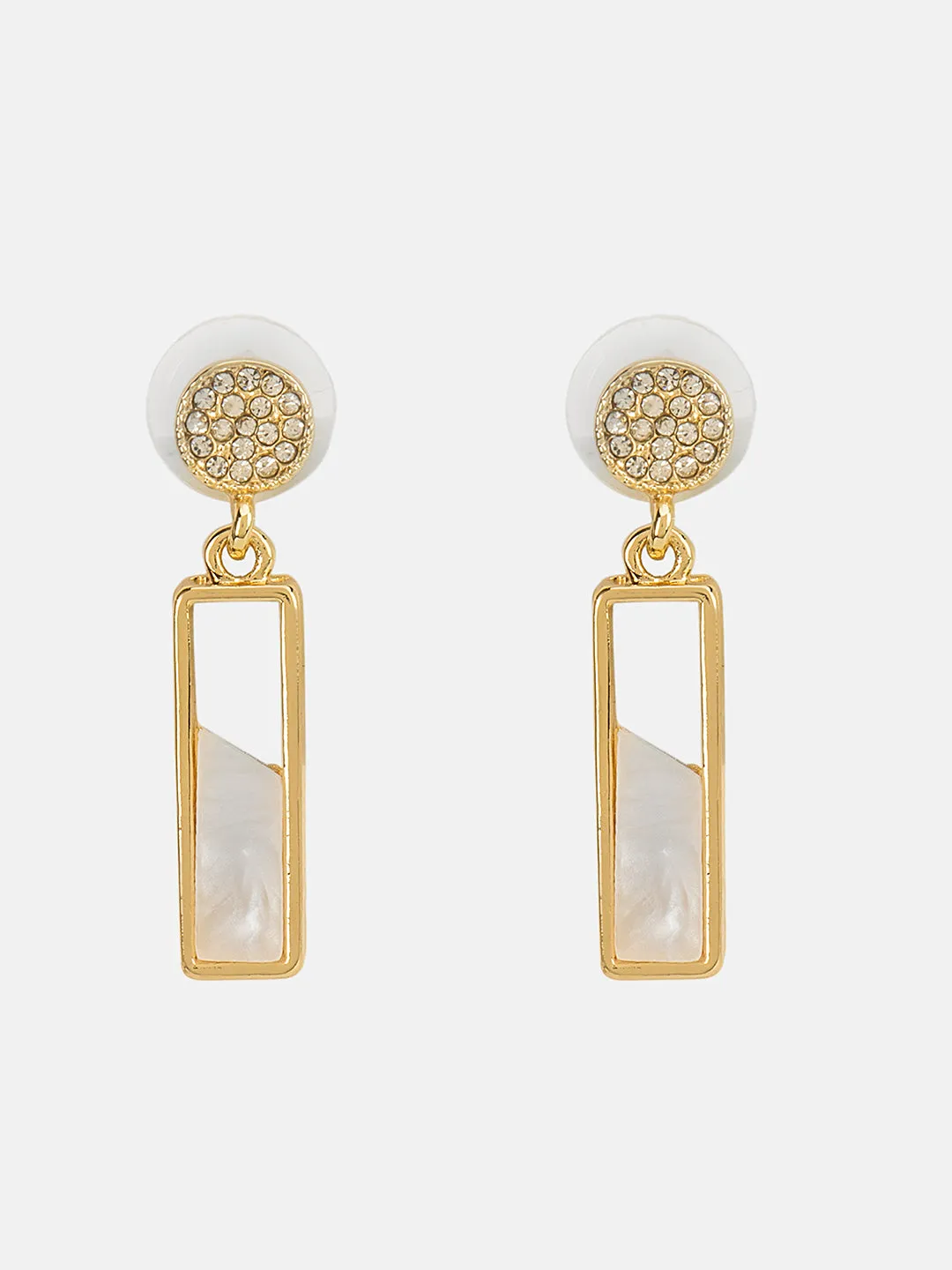 Elegant Asymetric Drop Earrings