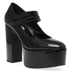 Steve Madden W' Kultur Black Patent Shoes