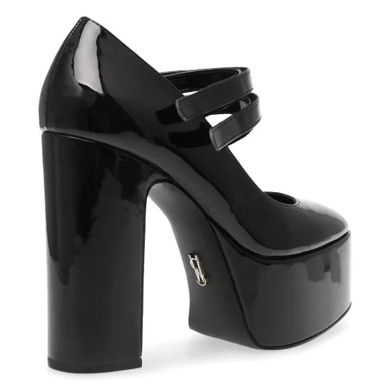 Steve Madden W' Kultur Black Patent Shoes