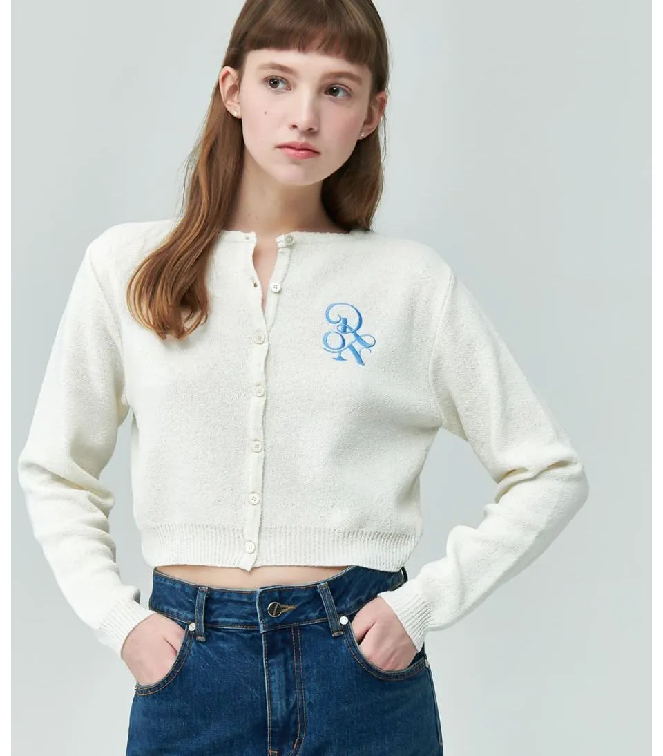 Street Style Long Sleeves Logo Cardigans by RONRON