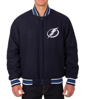 Cleveland Cavaliers Navy Blue Wool Varsity Jacket