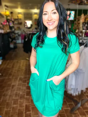 Emerald Tee Dress