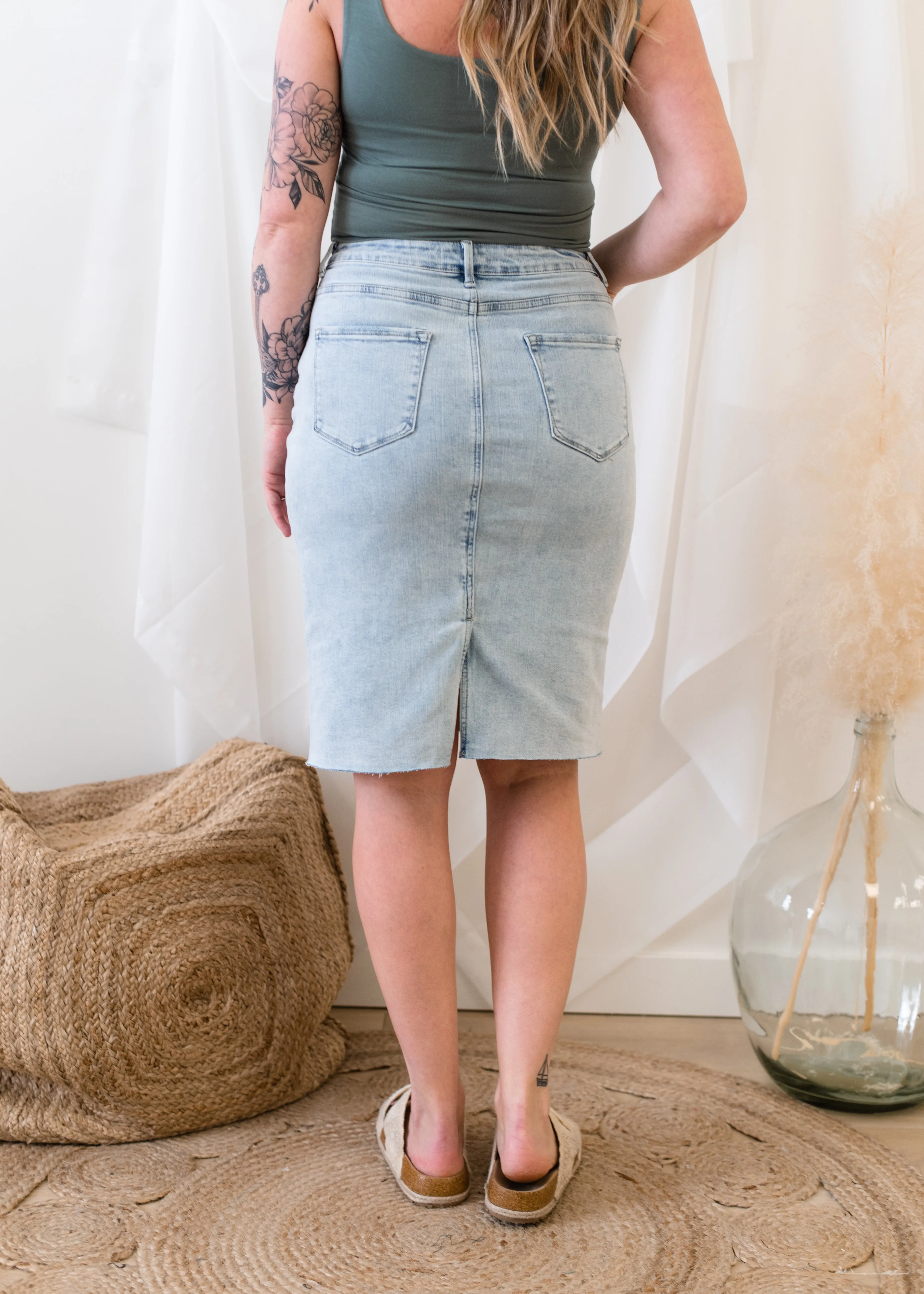 Devon Denim Skirt