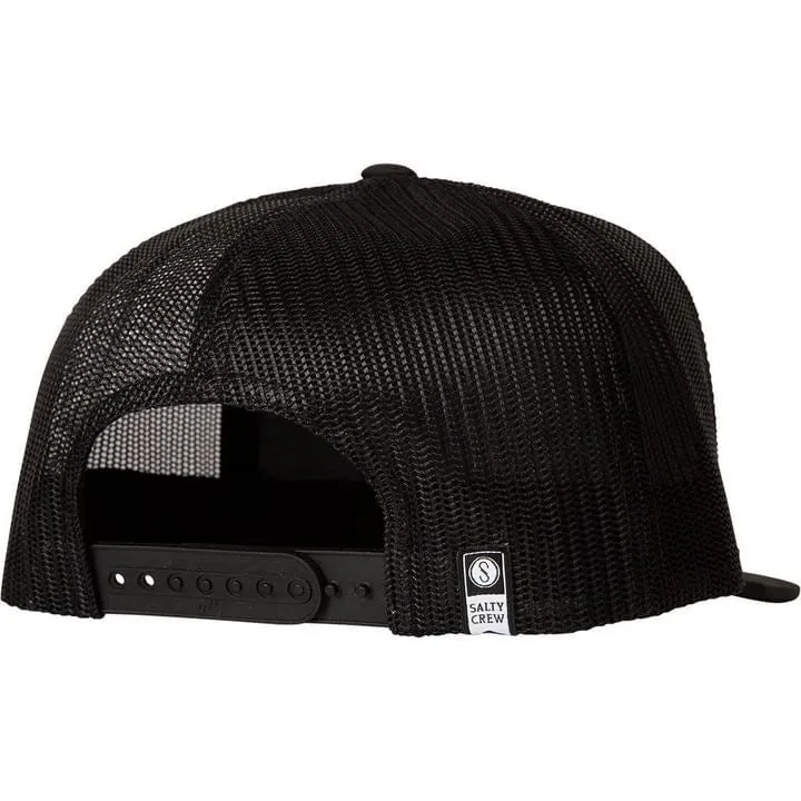 Tippet Trucker Hat in Black