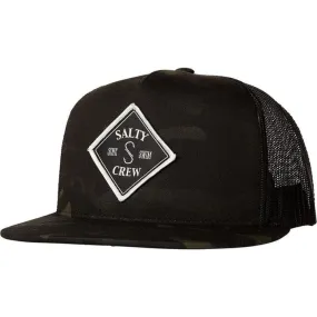 Tippet Trucker Hat in Black