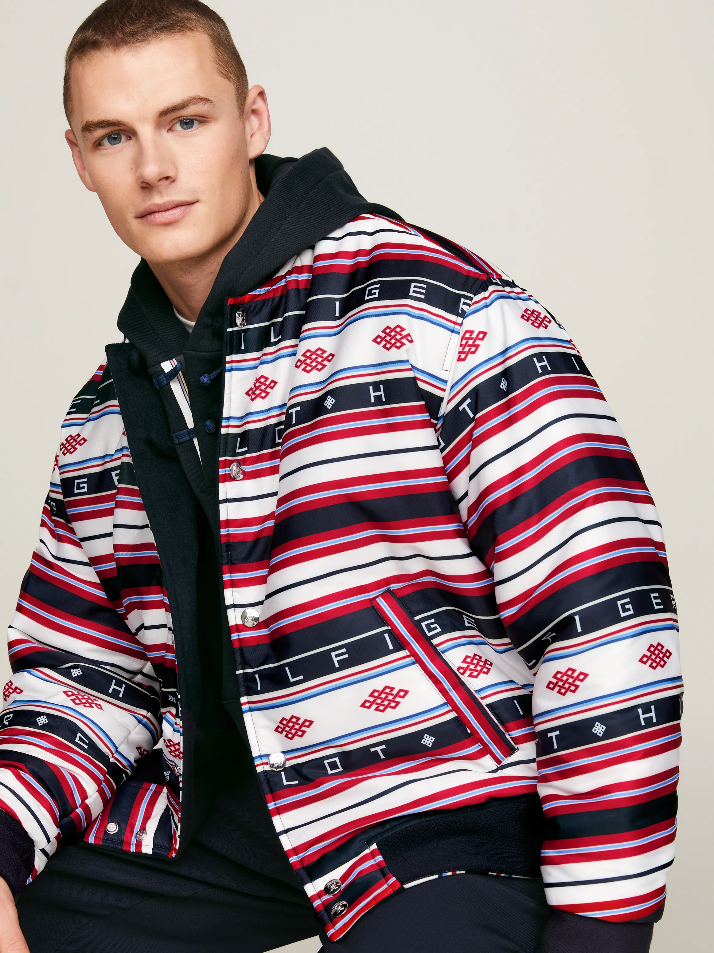 Tommy x CLOT Reversible Bomber Jacket