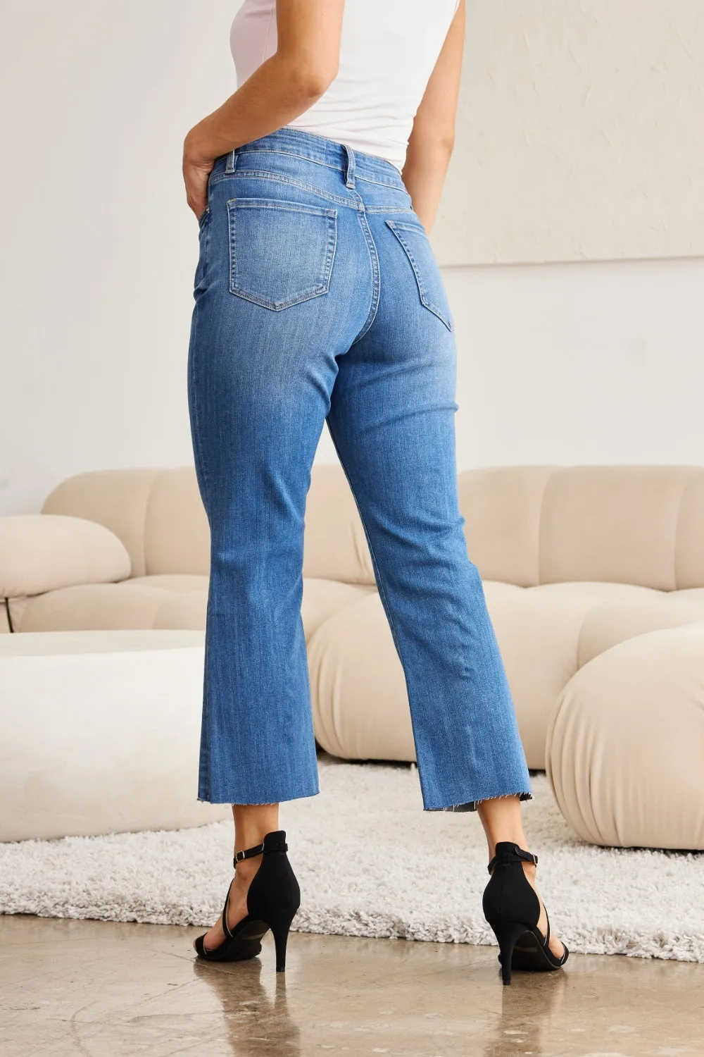 Full Size High Waist Tummy Control Jeans