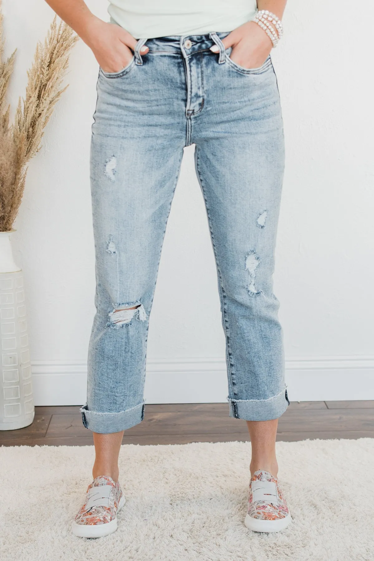 Wash Straight Fit Jeans