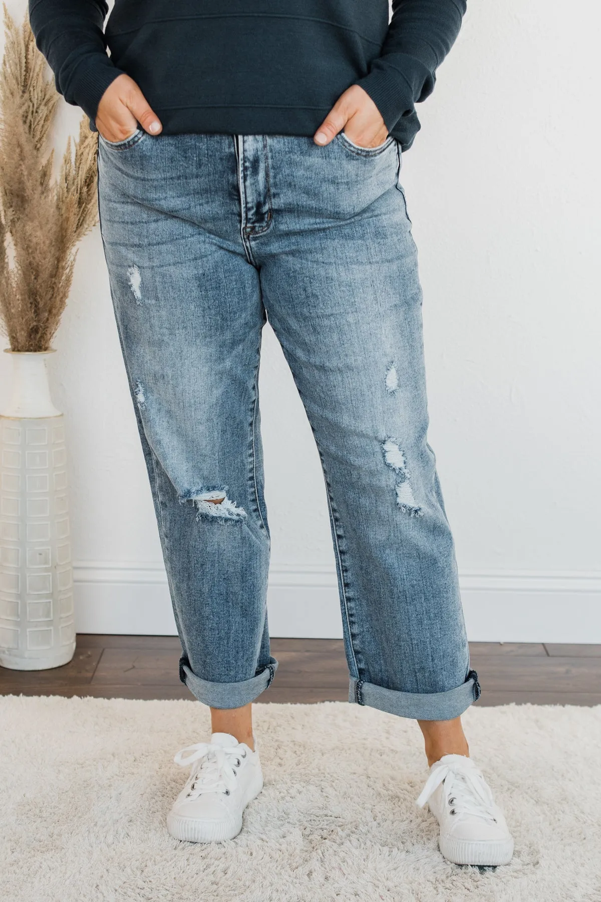 Wash Straight Fit Jeans