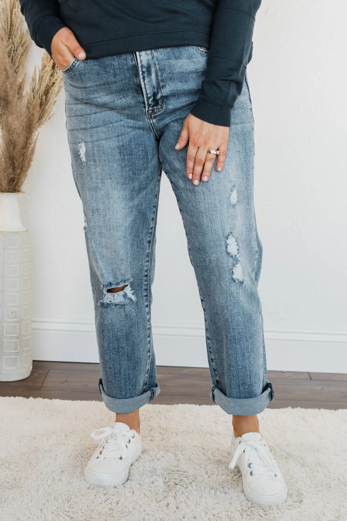 Wash Straight Fit Jeans