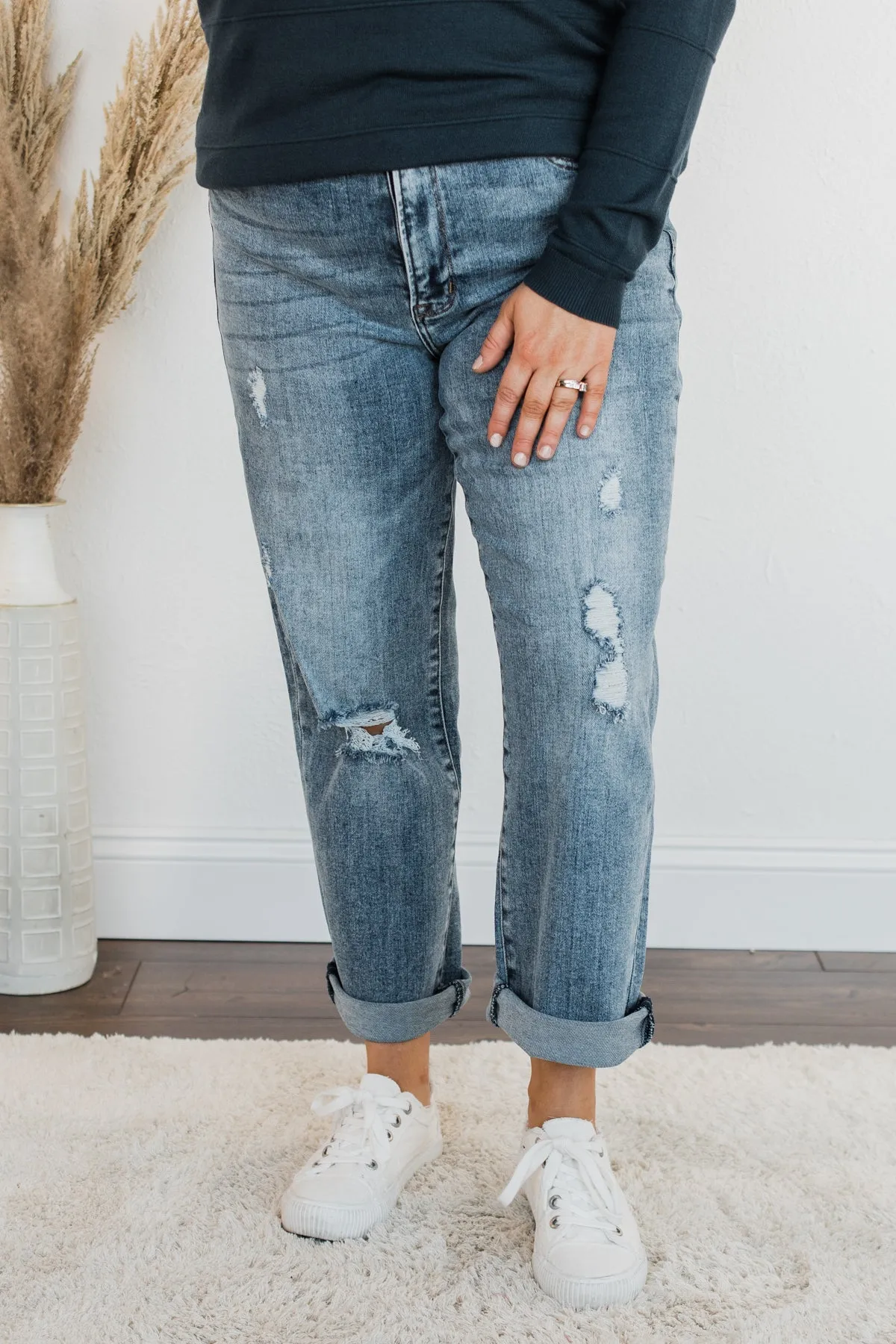 Wash Straight Fit Jeans