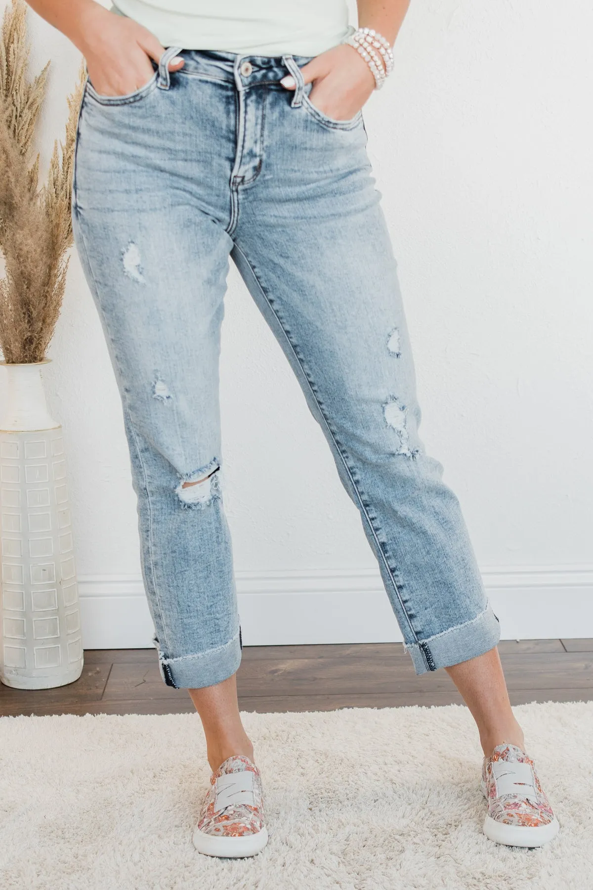 Wash Straight Fit Jeans