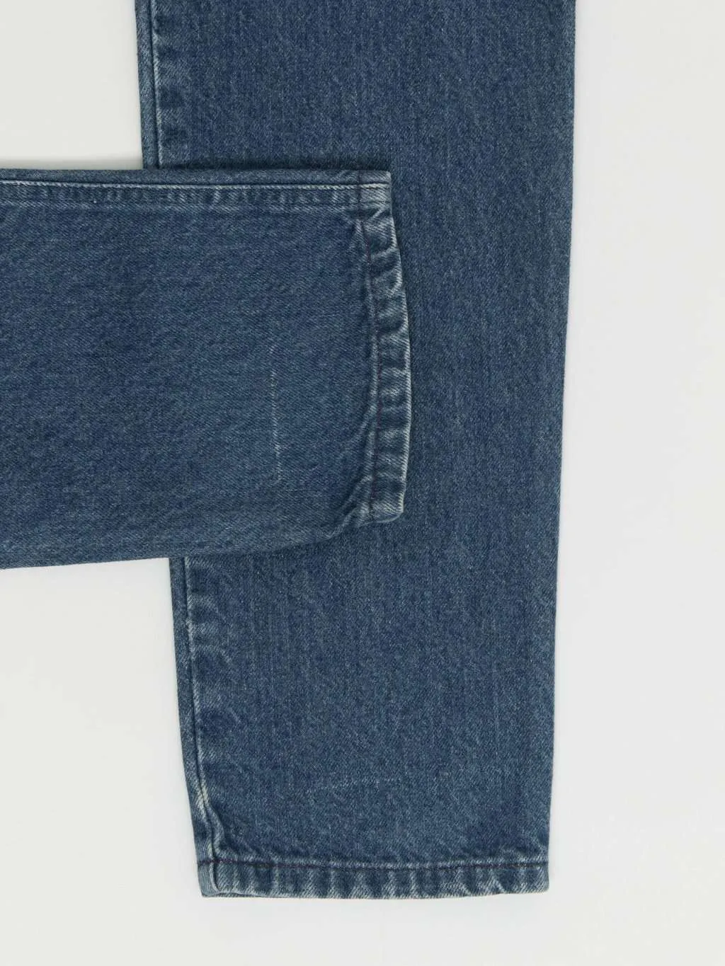 Vintage High Rise Jeans Rivet Detail Zig Zag Pockets 29 X 36