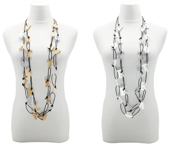 Leatherette Chain Necklaces