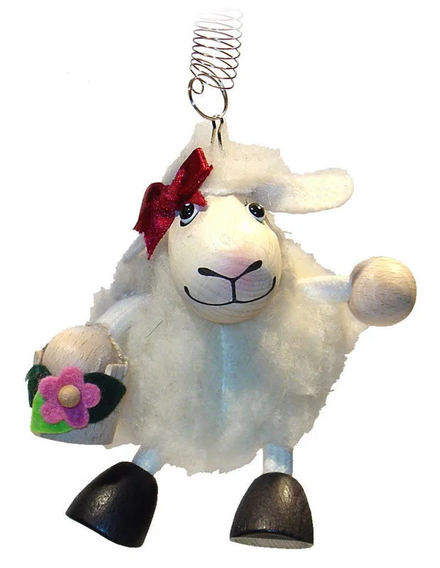 White Lambgirl Wooden Jumpie